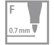 STABILO® Filzstifte Trio A Z XL Box 240 Stück 4