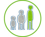 STABILO® Bleistifte EASYgraph für Rechts und Linkshändige 48 Stück bunt 5