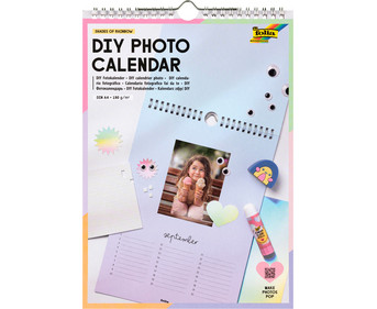 folia Bastelkalender shades of rainbow blanko