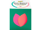 folia Sticker Mix + Match Fröhliche Blumen