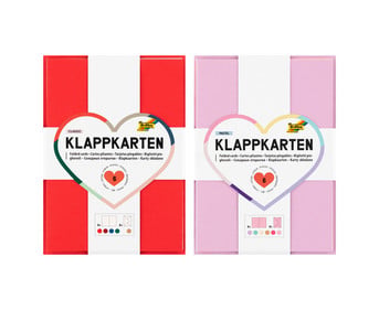 folia Klappkarten DIN A6 220 g/m²