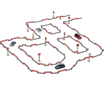 goki Straßenbau Spielset FlexiRoads