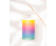 folia Regenbogen Laterne zum Selbstgestalten Ø 15 cm 2