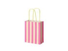 folia Papiertüten Stripes Neon 20 Stück