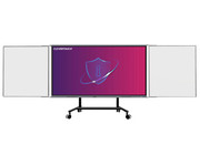 Clevertouch® Pro Series 3 mit mobiler elektr Höhenverstellung und Tafelflügel 1