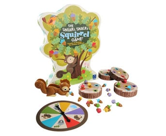 Das freche Eichhörnchen – Farb und Motorikspiel