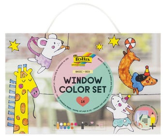 folia Window Color Set 14 teilig