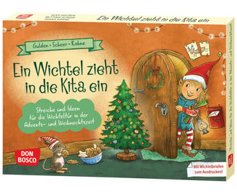Ein Wichtel zieht in die Kita ein Bildkarten