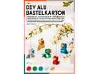 folia Alu Bastelkarton Mix 300 g/m² DIN A4 5 Blatt