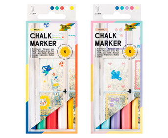 folia Kreidemarker 5 Stück