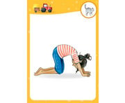 Yoga Spiele für Kinder Bildkarten 6