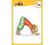 Yoga Spiele für Kinder Bildkarten 7