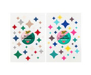 folia Glitterkarton Block 300 g/m² 24 x 34 cm 6 Farben 1