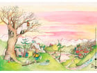 Kamishibai Bildkarten Stups der kleine Osterhase