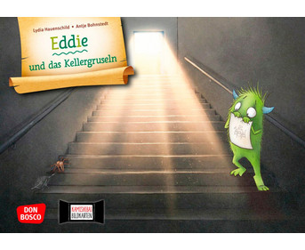 Kamishibai Bildkarten Eddie und das Kellergruseln