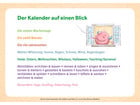 Unser Kita Kalender mit Eddie und Ella – 48 Bildkarten