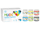 KREUL MUCKI Porzellan Fingerfarbe 150 ml 6er Set
