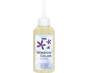 KREUL Window Color Glitzerfarbe Gold & Silver 2