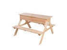 Esschert Design Kinder Picknicktisch mit Sandkasten
