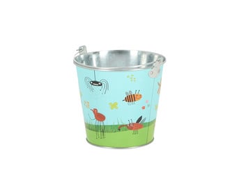 Esschert Design Kinder Eimer Lustige Insekten