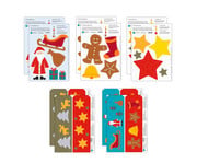 Prickel Vorlagen und Windlichter Advent 10 Stück 1