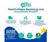 Clics Bausteine Rollerbox 560 teilig 6