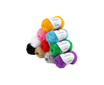 Schwammgarn 10 Farben je 50 g