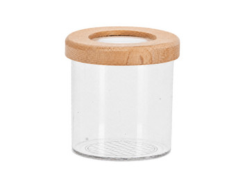 Esschert Design Becherlupe mit Holzdeckel