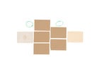 Esschert Design Holz Taschenblumenpresse
