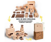 Montessori inspirierter Baukasten 22 teilig 3