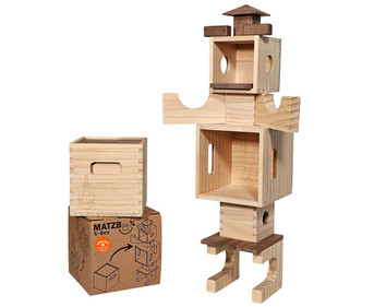Montessori inspirierter Baukasten 14 teilig