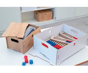 clipfritz Aufbewahrungsbox BOB mit Deckel 2 teilig 5