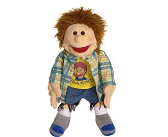 Living Puppets Handpuppe Fabian 65 cm