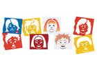 Schablonen Set Emotionen 6 Stück