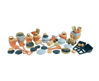 Sand und Wasserset aus Biokunststoff 50 teilig