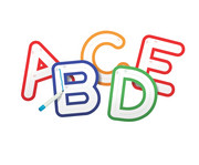 Buchstaben zum Nachspuren 1