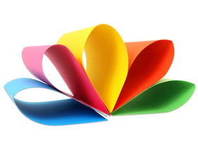 folia Tonpapier, 130 g/m², 50 x 70 cm, 10 Farben