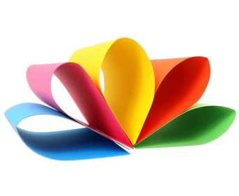 folia Tonpapier 130 g/m² 50 x 70 cm 10 Farben