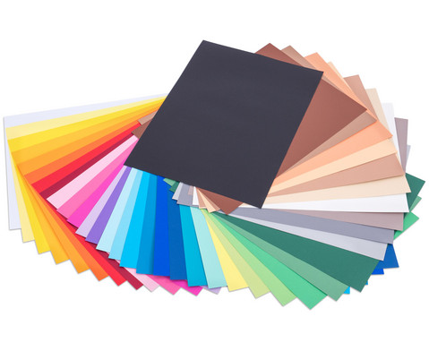 Tonpapier in Einzelfarben 130 g-m 50 x 70 cm