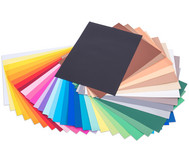 A4 130g/m² hellgrau 100 Bogen Ton-Zeichen-Papier in vielen bunten Farben und Formen Tonpapier KreGativo ideal zum Basteln und Gestalten 