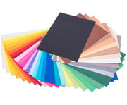 folia Tonpapier 130 g/m² 50 x 70 cm 25 Bogen einer Farbe 1
