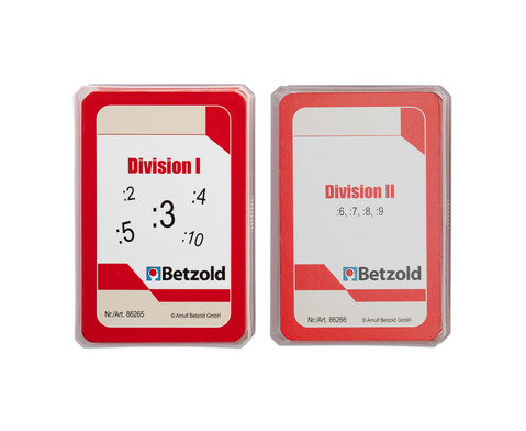 Betzold Division - Karten fuer den Magischen Zylinder