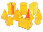Betzold Geometriekörper aus Acrylglas 10 teilig