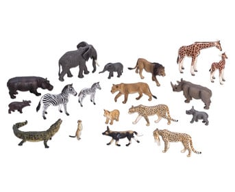 Betzold Afrikanische Tiere 18 teilig