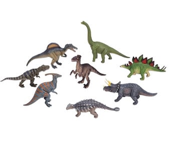 Betzold Dinosaurier Deluxe Tiere 8 teilig