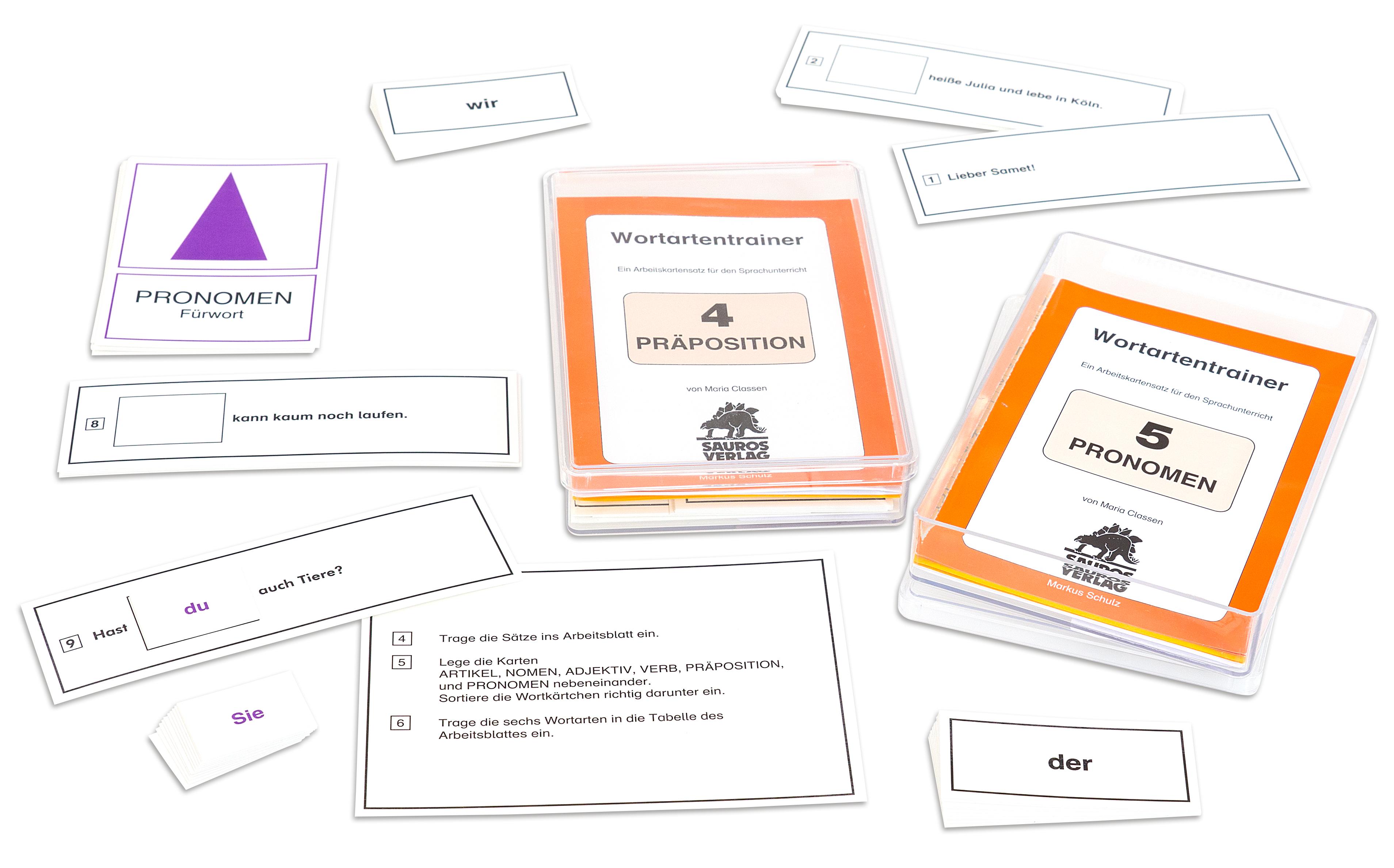 Sauros Verlag Wortarten-Trainer 4 und 5