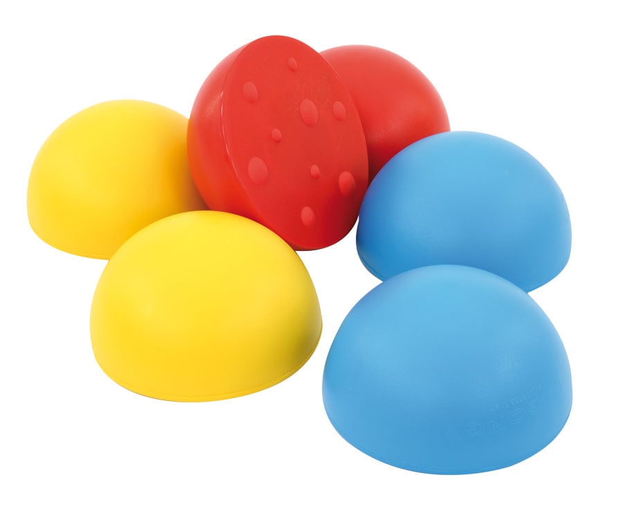 GONGE Balancier-Halbkugeln, 6 Stück