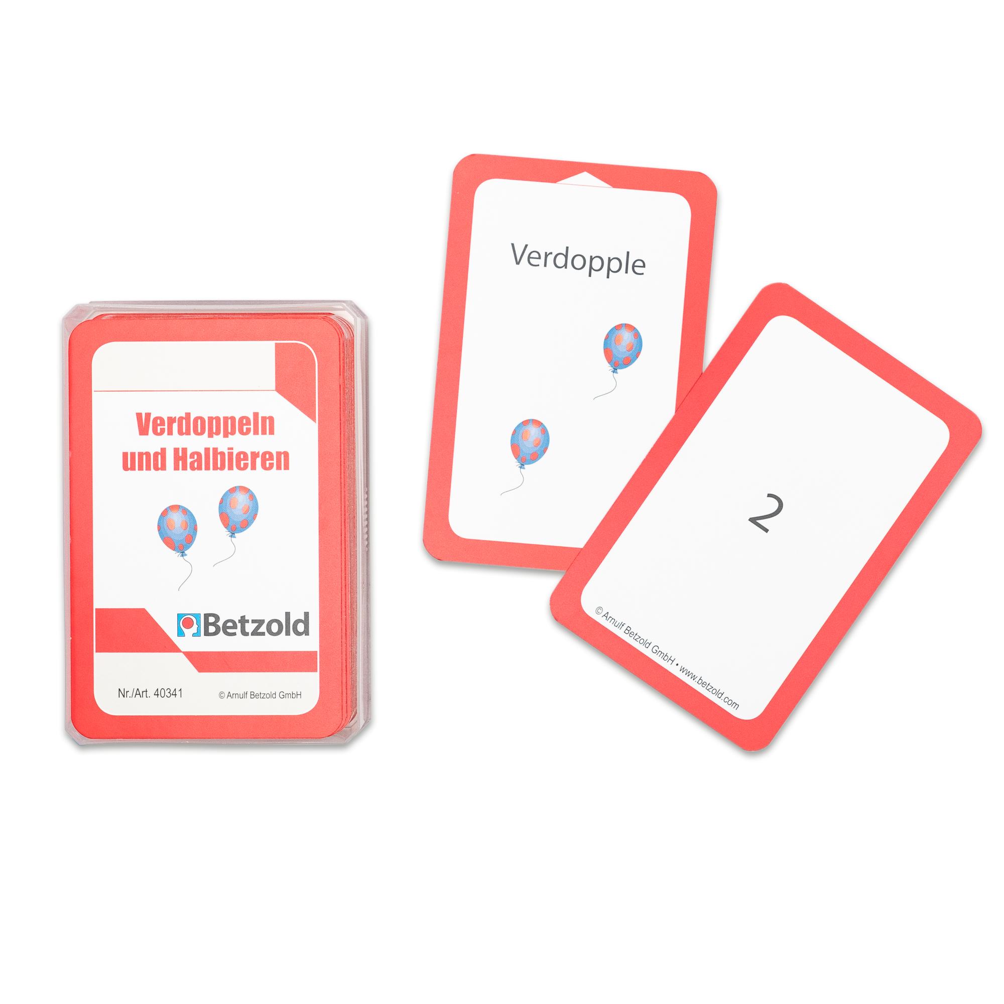 Betzold Verdoppeln und Halbieren - Karten für den magischen Zylinder
