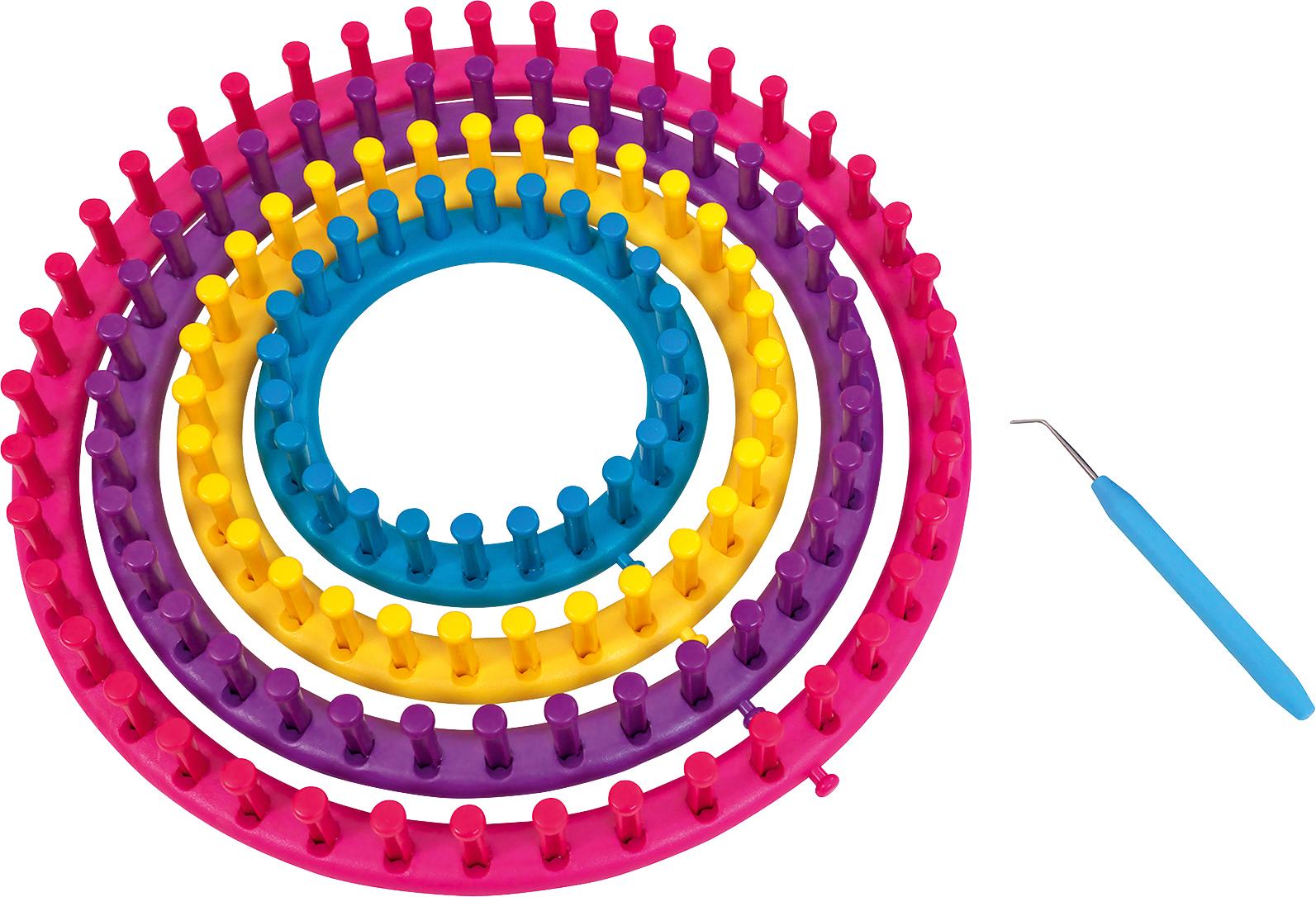 PLAYBOX Strickringe, 4er-Set
