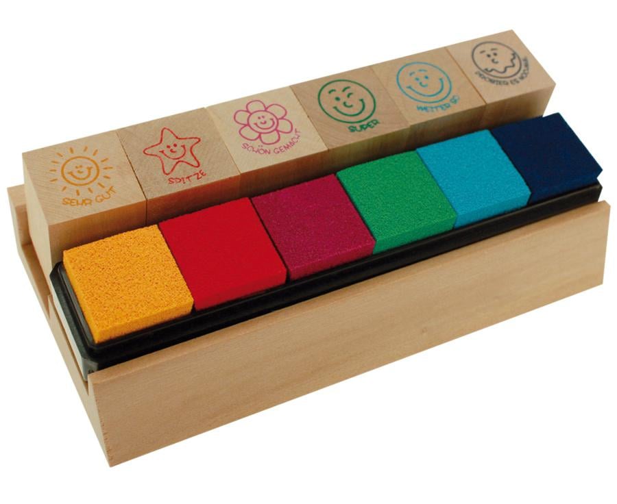 Trendhaus Lehrerstempel, bunt